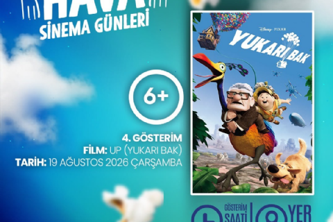 Büyükşehir Çocuklara “Yukarı Bak” Filmiyle Sahilde Sinema Keyfi Yaşattı