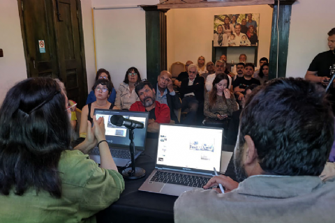 Cinema and Film Venues Discussion Held at the Mersin City Memory Office