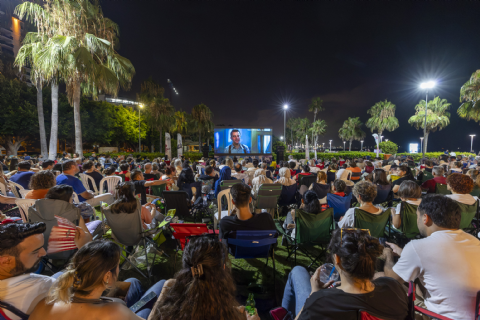 Open-Air Cinema Nights Begin in Mersin