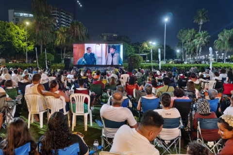 Open-Air Cinema Nights Begin in Mersin