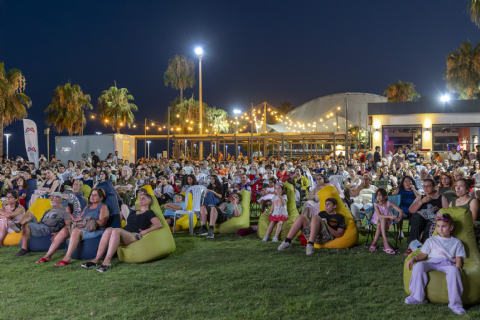 Open-Air Cinema Nights Begin in Mersin