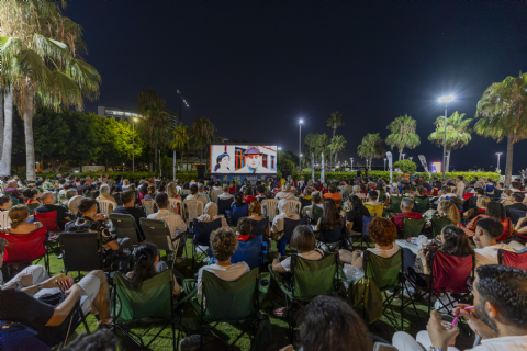 Open-Air Cinema Nights Begin in Mersin