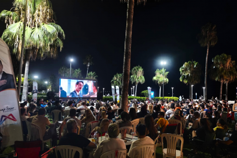 Open-Air Cinema Nights Begin in Mersin