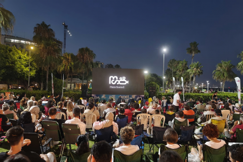 Open-Air Cinema Nights Begin in Mersin