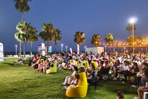 Open-Air Cinema Nights Begin in Mersin